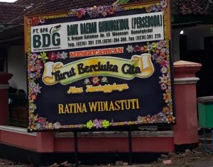 Ucapan duka untuk korban