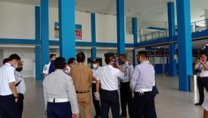 Kunjungan rombongan Kemenhub di Terminal Dhaksinarga