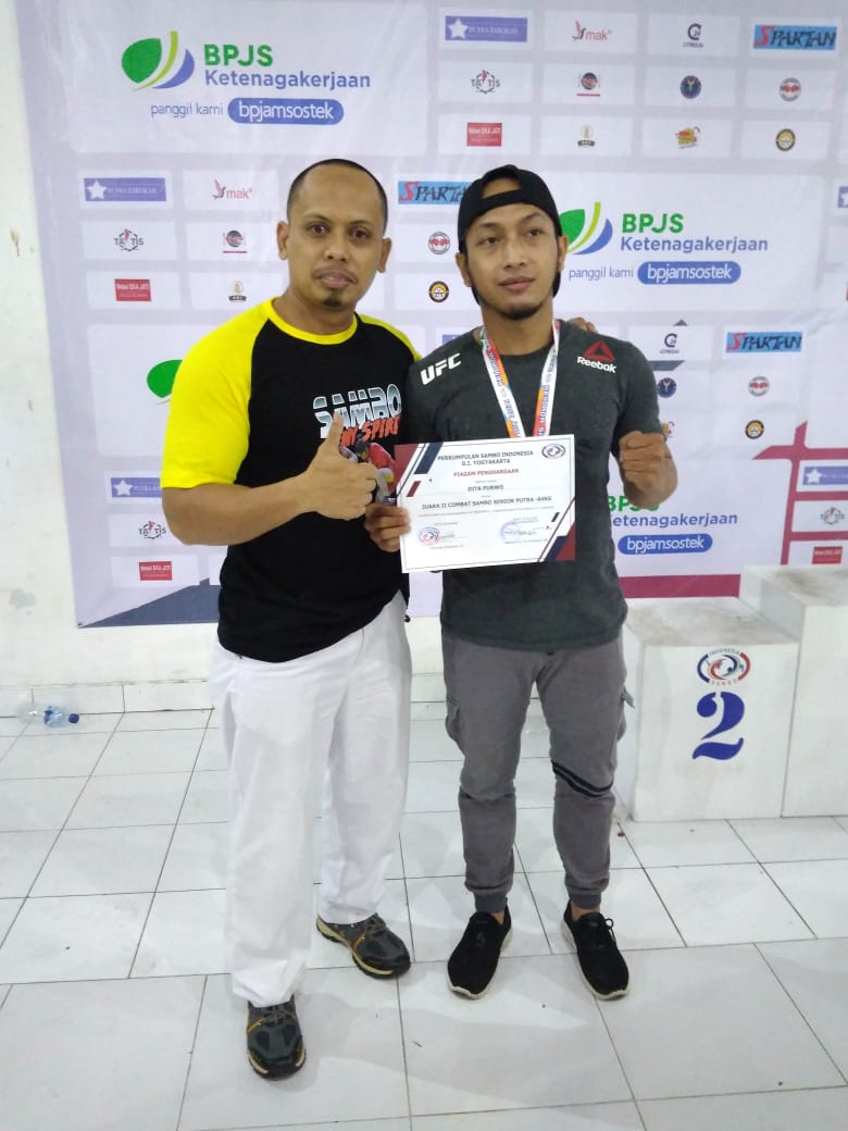 Heri Listyantoro dan Atlet Sambo Gunungkidul 
