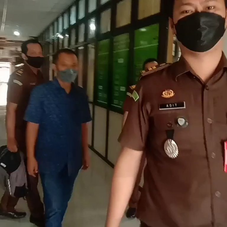 Agus Setyawan Saat Dieksekusi