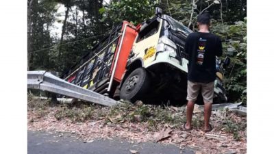 Kondisi Truck Pasca Kecelakaan