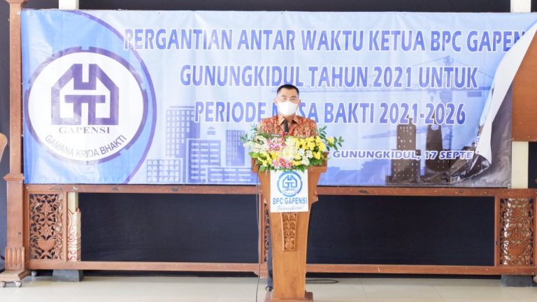 Sunaryanta Dalam Acara PAW Ketua Gapensi