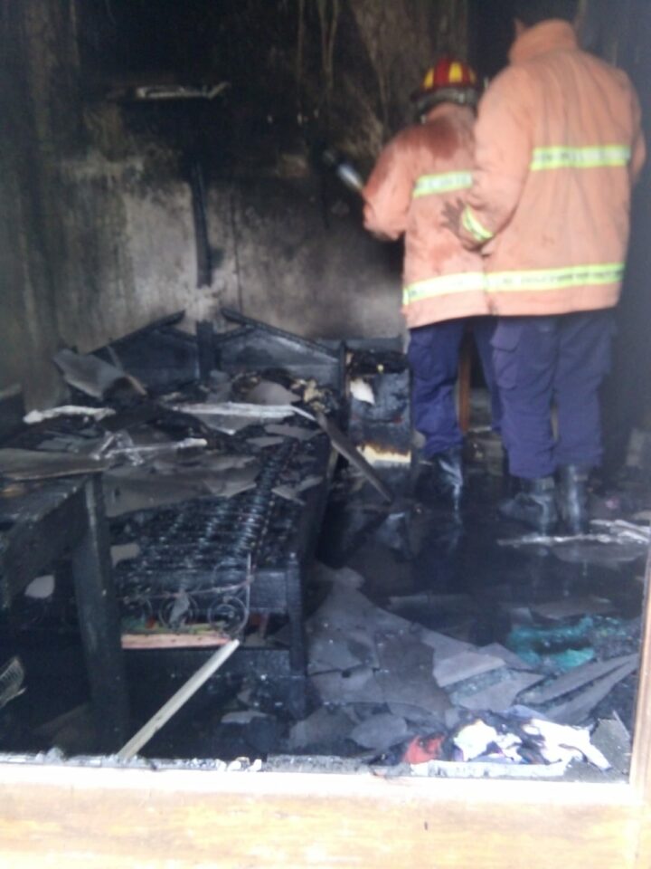Kondisi Rumah Usai Terbakar