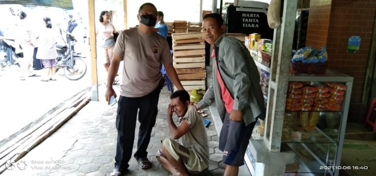 Pelaku Saat Diamankan