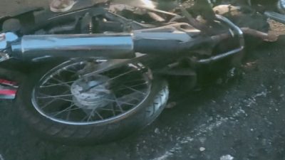 Sepeda Motor Pasca Kecelakaan