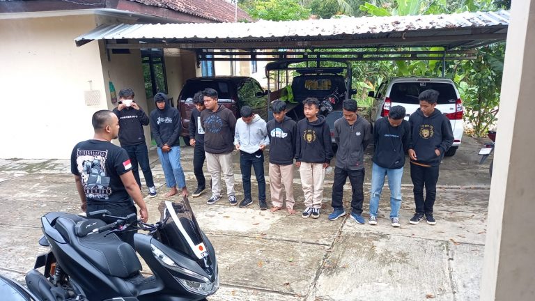 Gerombolan Pelajar Diamankan Polisi