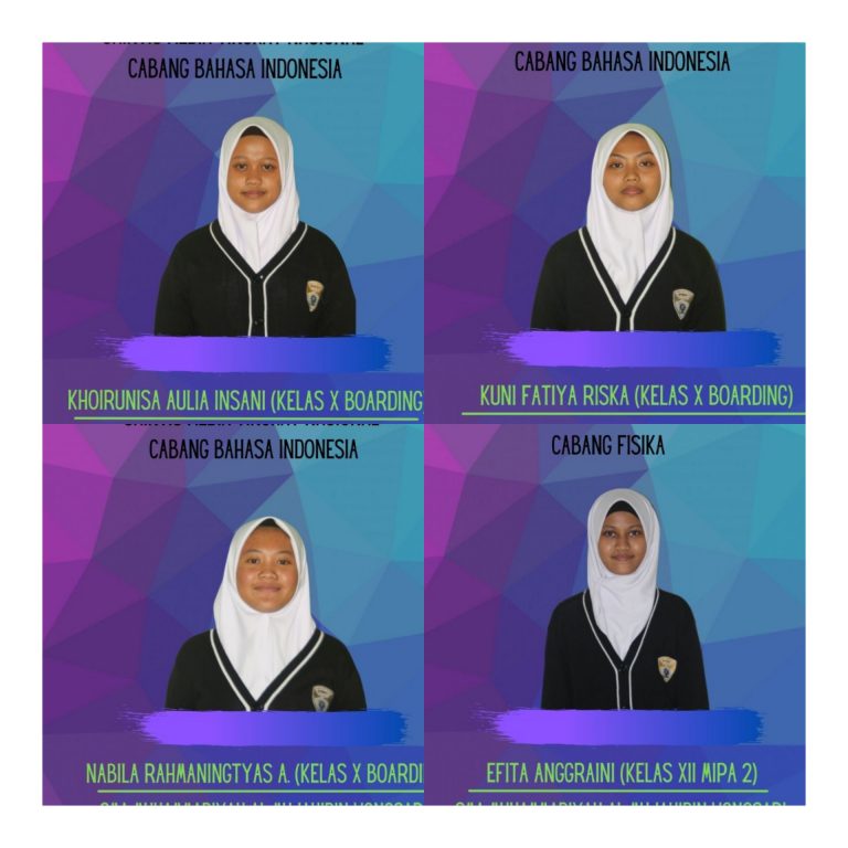 Empat Siswa SMA MUH AL Mujahidin