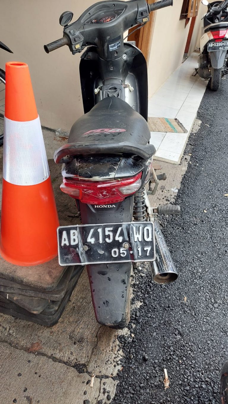 Sepeda Motor Korban