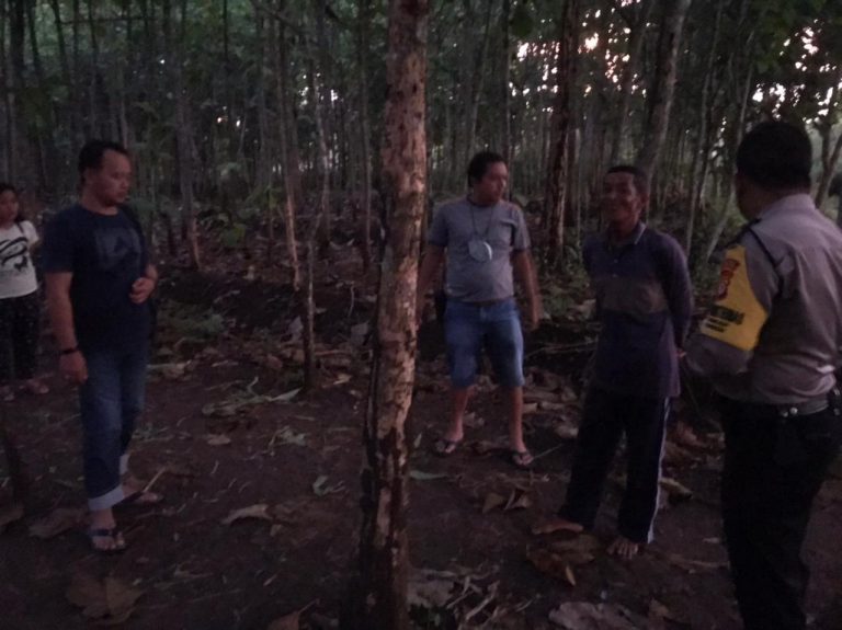 Olah TKP Polisi