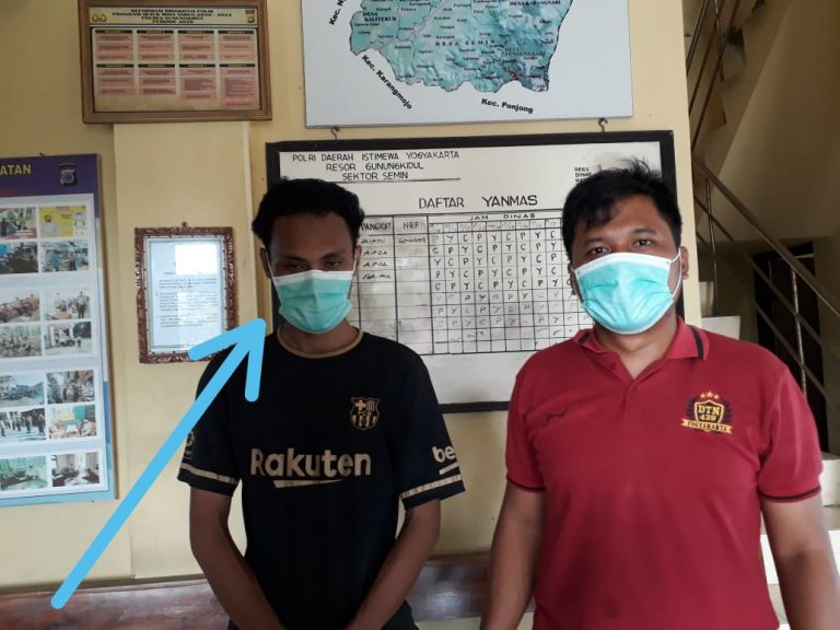 Pelaku Pencurian Kotak Infaq
