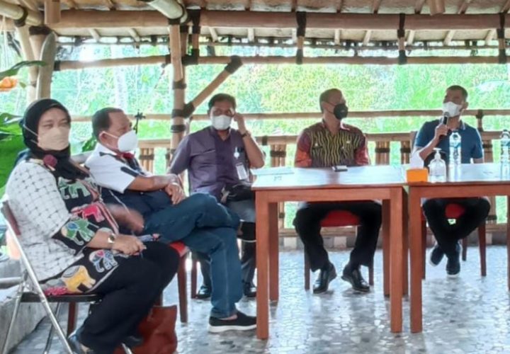 Konferensi Pers Dinas Peternakan Kabupaten Gunungkidul Bersama Bupati Sunaryanta