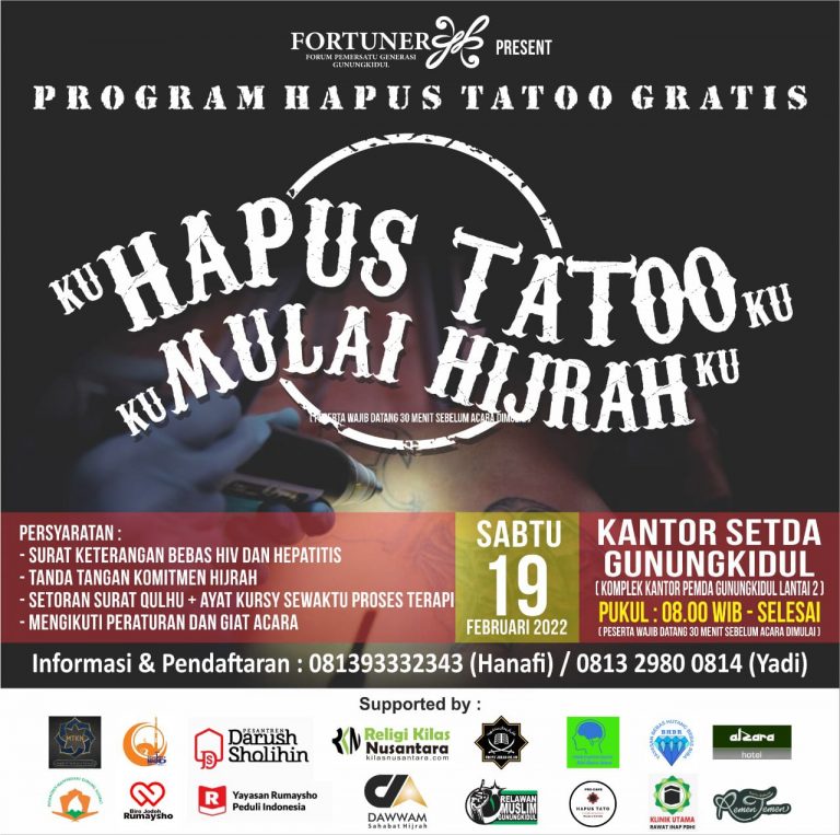 KuHapus Tatooku KuMulai Hijrahku