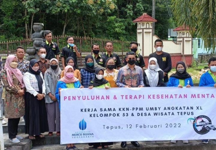 Penyuluhan Dan Terapi Kesehatan Mental UMBY Dan Desa Wisata Tepus