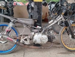 Sepeda Motor Racing Yang Diamankan Kepolisian