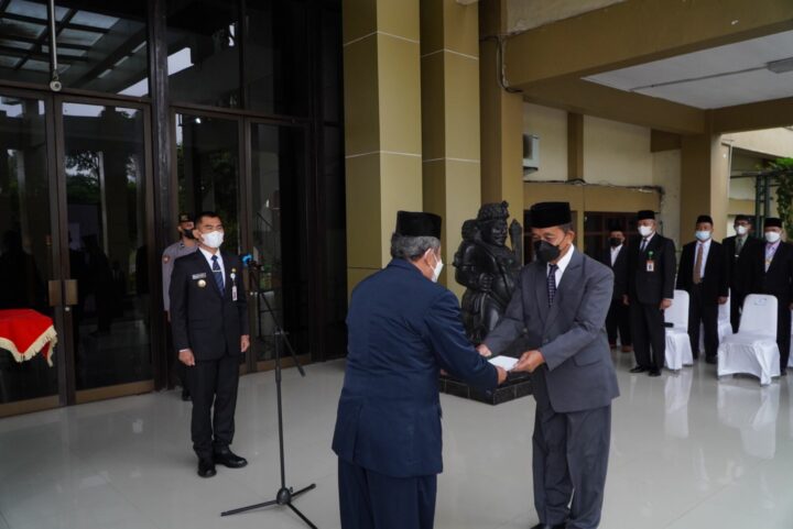 Bupati Gunungkidul Melantik Pengurus Baru Baznas
