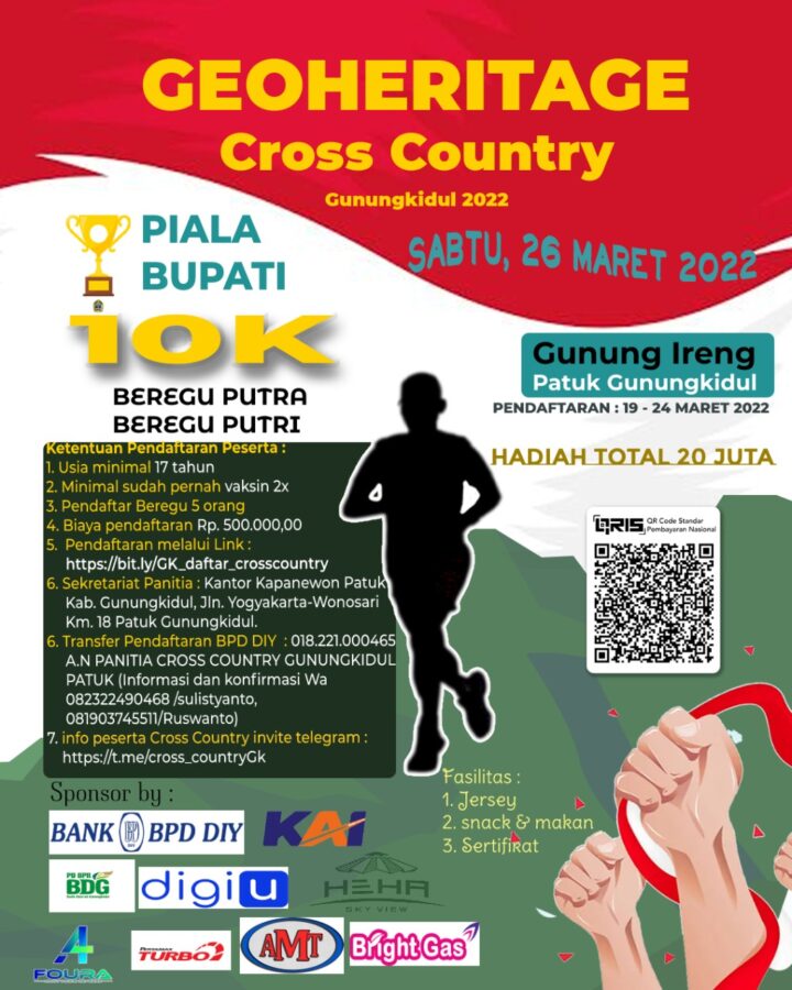 Gunung Ireng Cross Countr Sarana Memperkenalkan Gunungkidul