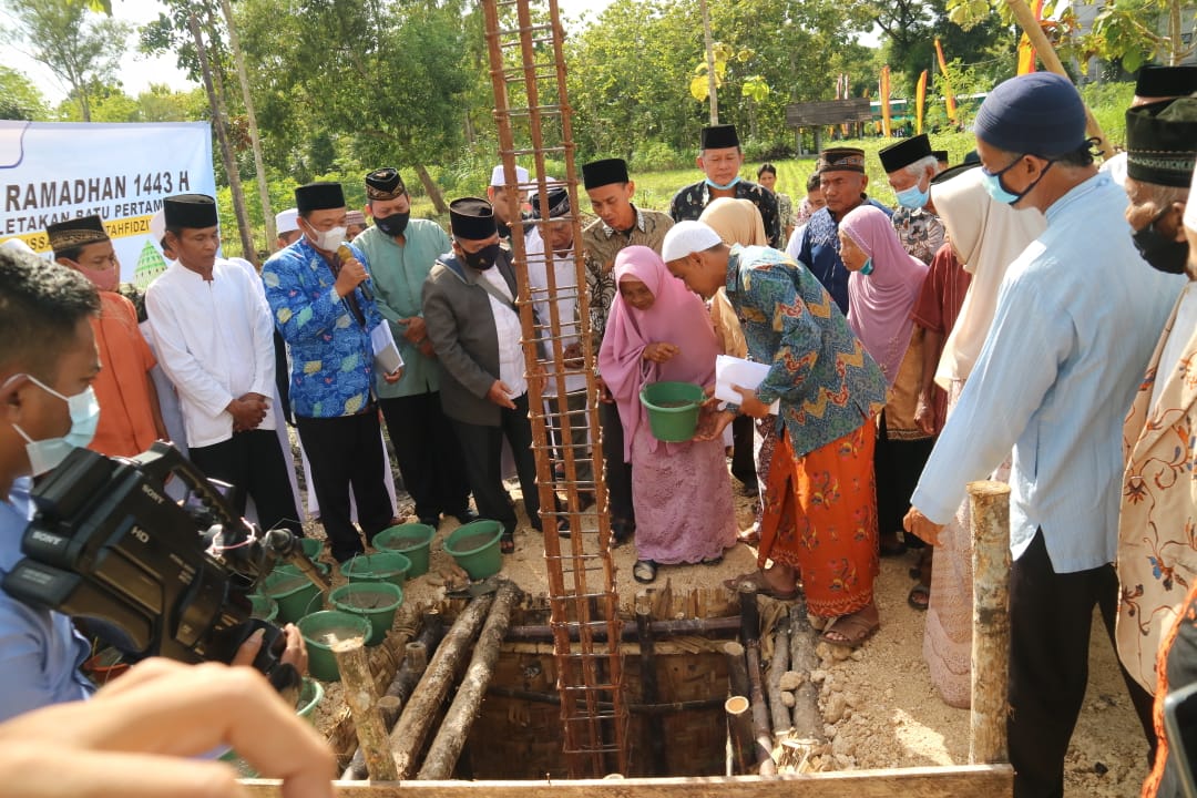 Pembangunan Gedung Lantai Dua Dan Masjid Ma’had Tahfidz Raudhatussalamah Litahfidzil Mulai Dilaksanakan