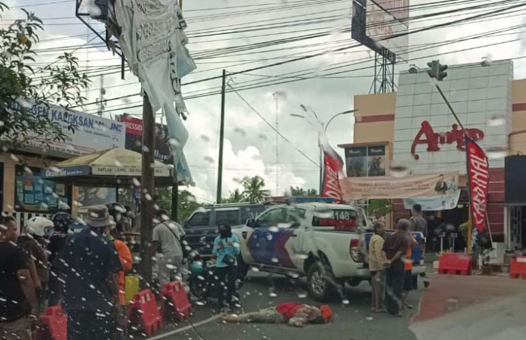 Tabrakan Di Perempatan Amigo Gunungkidul