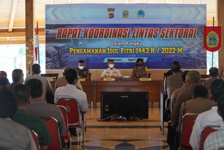 Bupati Gunungkidul Sunaryanta Mengungkapkan Bahwa Pihaknya Membutuhkan Satu Koordinasi Sinergi Dalam Mempersiapkan Pengamanan Perayaan Idul Fitri 1443H
