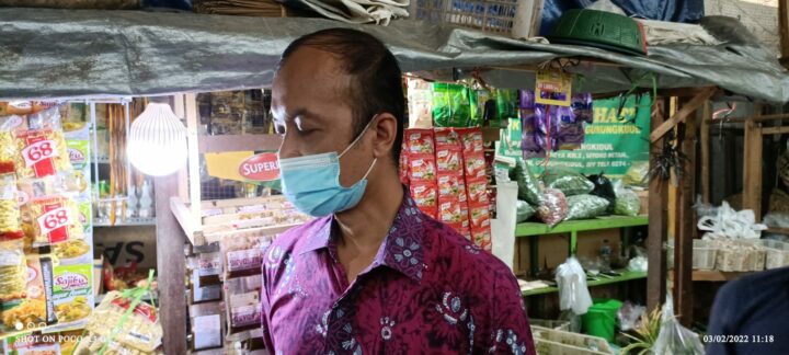 Kepala Seksi Distribusi Bidang Perdagangan, Dinas Perdagangan Kabupaten Gunungkidul Sigit Haryanto