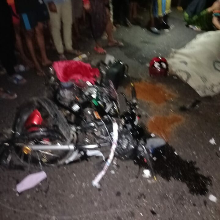 Kondisi Sepeda Motor Usai Kecelakaan