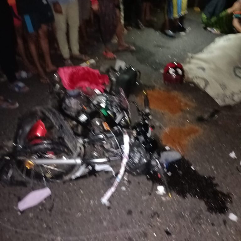 Kondisi Sepeda Motor Usai Kecelakaan
