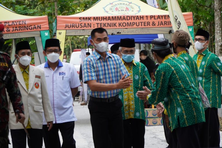 Bupati Gunungkidul Hadir Dalam Syawalan Warga Muhammadiyah Dan Pelepasan Jamaah Haji Muhammadiyah 1444H