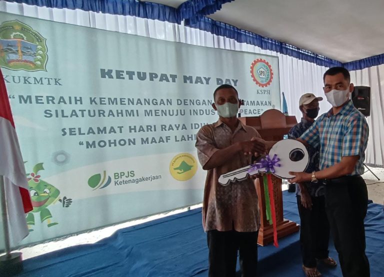 Bupati Dalam Acara May Day Buruh