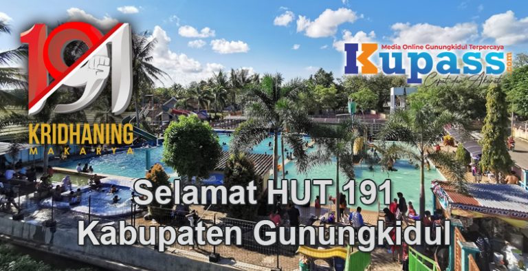 Ucapan Hari Jadi Gunungkidul 191 KUPASS