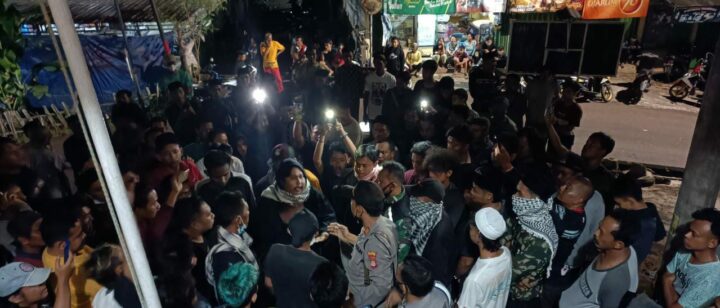 Ratusan Masa Protes Perihal Larangan Takbir Keliling