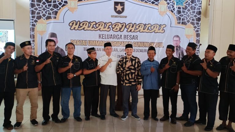 Syawalan Partai Umat Gunungkidul