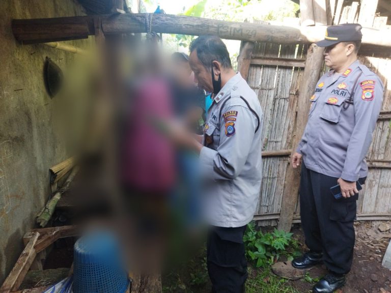 Kapolsek Saat Mengecek Lokasi Kejadian