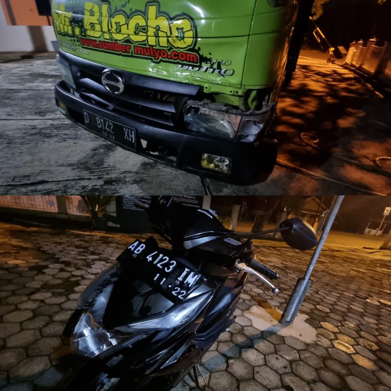 Kondisi Kendaraan Usai Kecelakaan