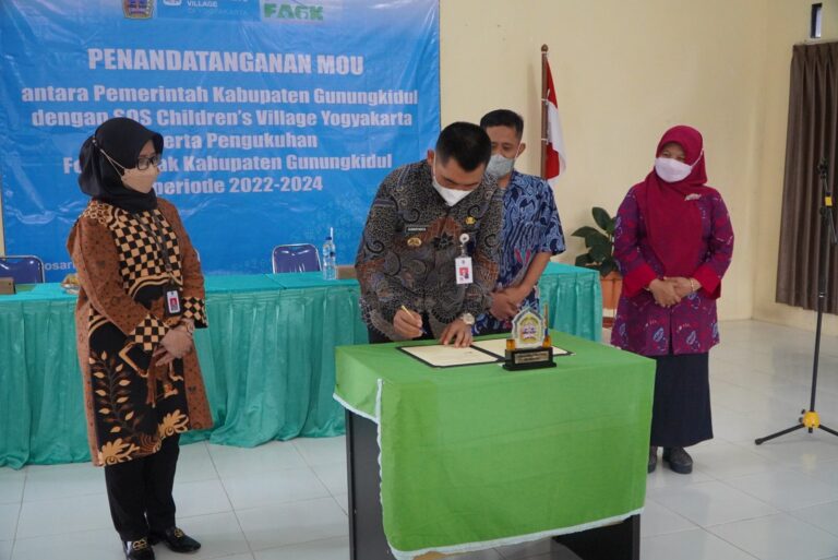 MOU Pemda SOS Children's Village Yogyakarta