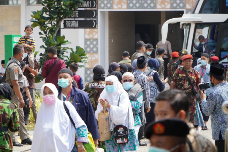 Jamaah Haji Saat Tiba Di Gunungkidul