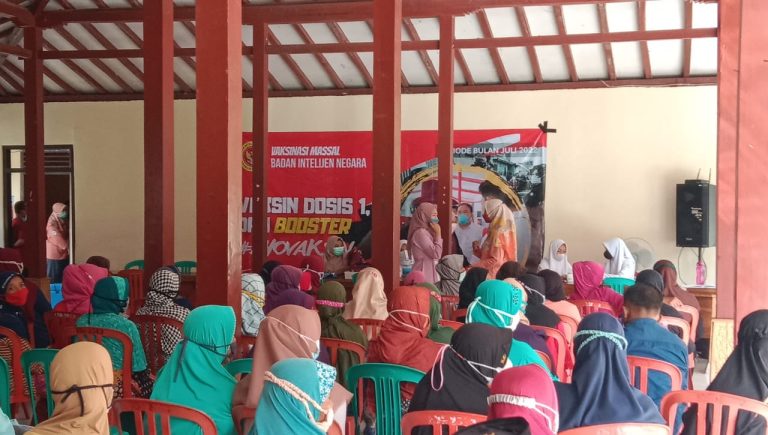 Vaksinasi Booster Di Gedangsari
