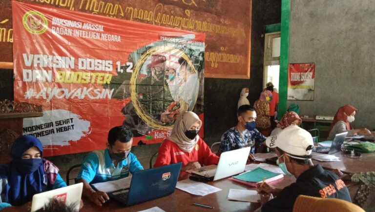 Vaksinasi Booster Di Gedangsari