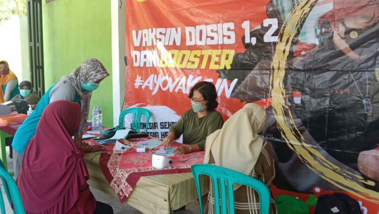 Vaksinasi Di Kalurahan Umbulrejo