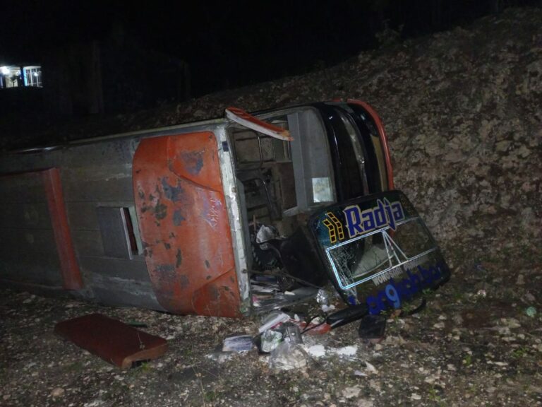Kondisi Truck Usai Kecelakaan