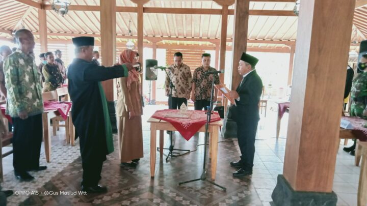 Pelantikan Kasi Tata Laksana Girijati