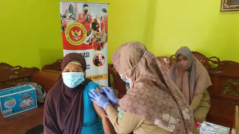 Vaksinasi Booster Di Kapanewon Ponjong