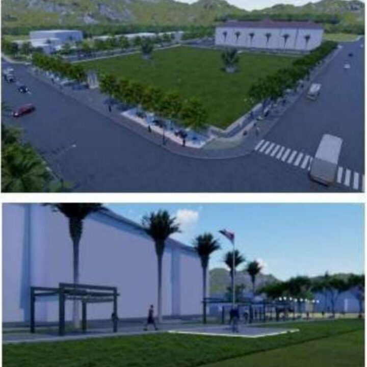 Gambar Alun Alun Wonosari Usai Dibangun