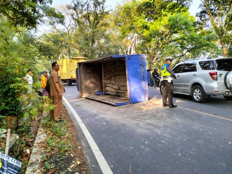 Kondisi Kendaraan Pasca Terguling