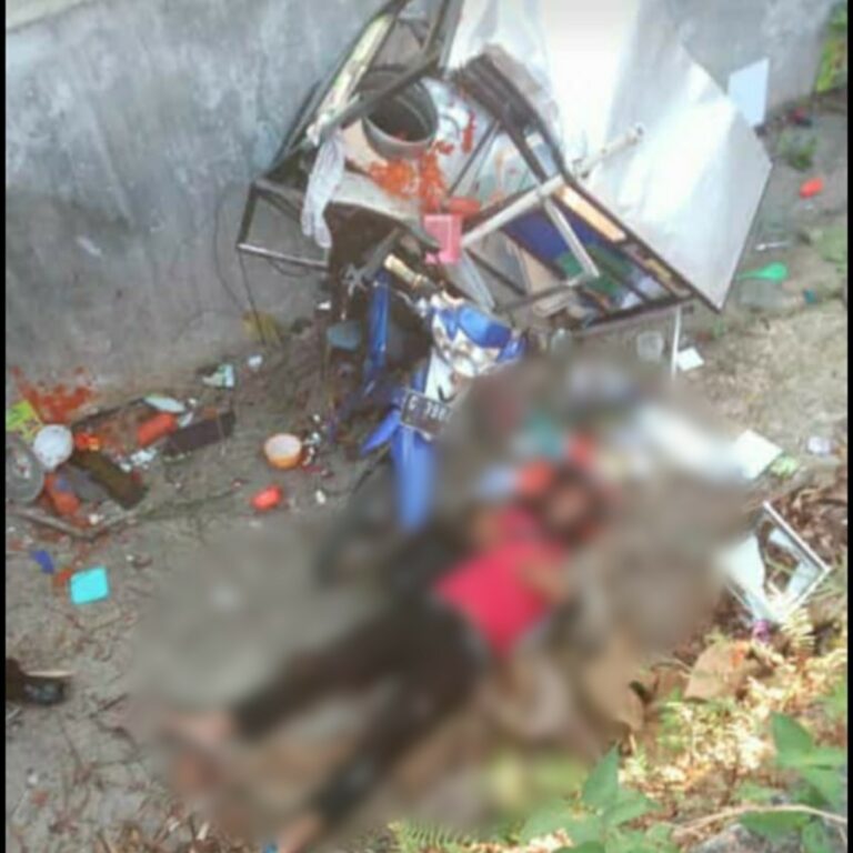 Korban Usai Tertabrak Pick Up
