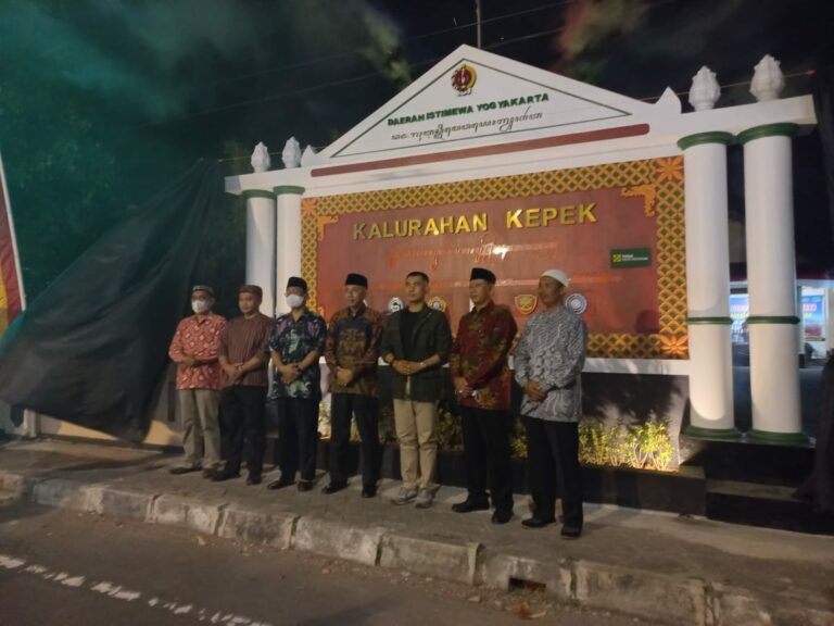 Peresmian Penanda Keistimewaan Kalurahan Kepek