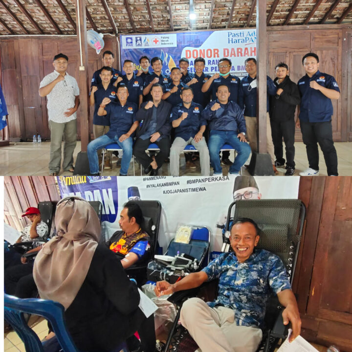 Donor Darah BM PAN Gunungkidul