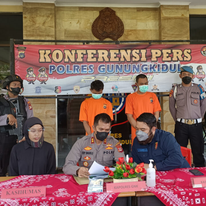 Jumpa Pers Kasus Pembunuhan