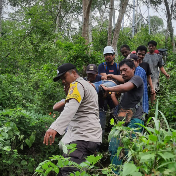 Korban Saat Dievakuasi