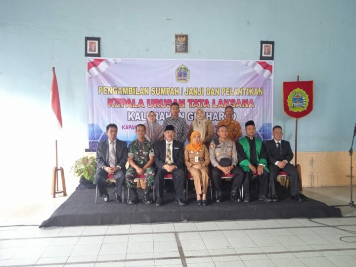 Pelantikan Pamong Giriharjo