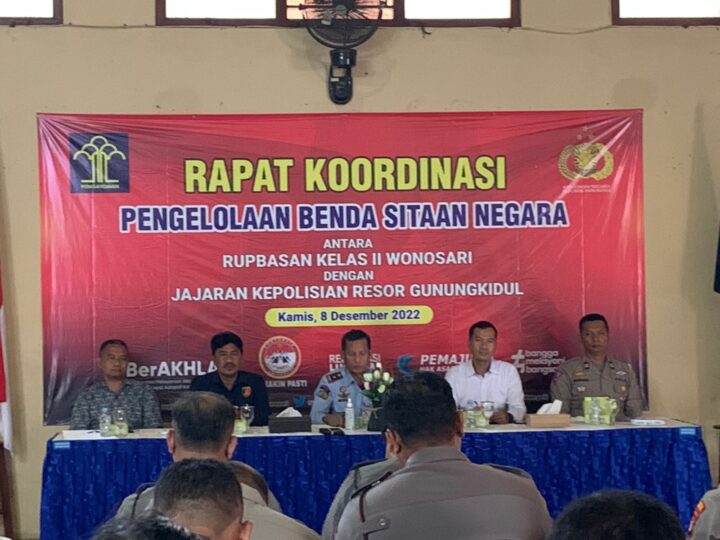 Rakor Rupbasan & Polres Gunungkidul